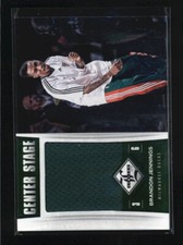BRANDON JENNINGS 2012/13 PANINI LIMITED CENTER STAGE JUMBO JERSEY #/199 AD8215