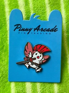 Pinny Arcade PAX Aus 2019 Spunky Birb Bird Pin Samurai Punk - Picture 1 of 1