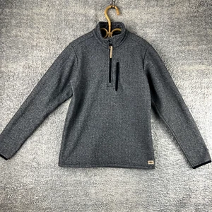 Mountain Designs 1/4 Zip jumper pullover long sleeve fleece lined Mens size S - Picture 1 of 11