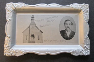 HECHT, TEXAS TABLETT ca. 1900er New Method Co. Geldbeschaffungspläne für Kirchenarbeiter  - Bild 1 von 5