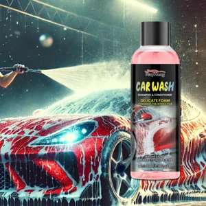  Professional Car Cleaner Liquid 100ml Car Wash Shampoo and Conditioner Polish - Picture 1 of 8