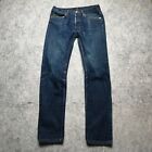 APC Petit New Standard Jeans Mens 30x32 Blue Selvedge Denim Straight Dark Wash
