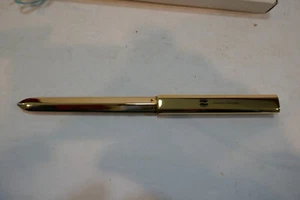 Vintage Gold Tone University Hospital 175th Anniversary Letter Opener Unused - Imagen 1 de 3