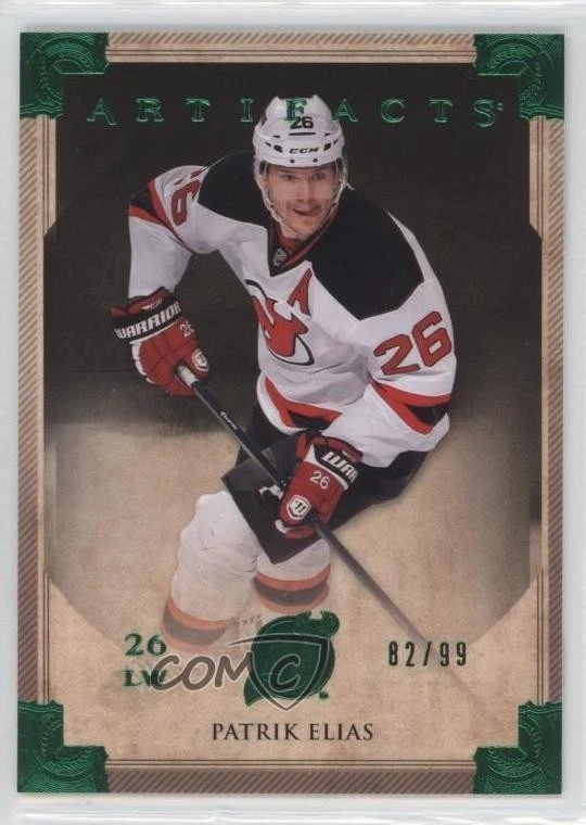 2013-14 Upper Deck Artifacts Emerald /99 Patrik Elias #81 - Image 1 of 2