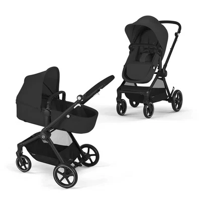 Carrinho Cybex EOS 2 em 1, Moon Black #2148NT2 - Imagem 1 de 4