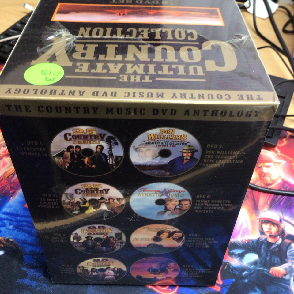 Ultimate Country Collection 8 Disc Live in Musi... DVD Region 2 New Sealed UK - Image 1 of 2