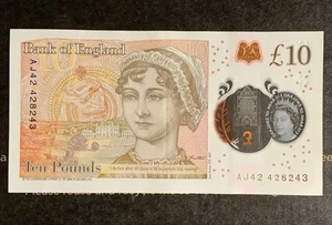 2017 £10 General Cypher Victoria Cleland Bank Note - Picture 1 of 6