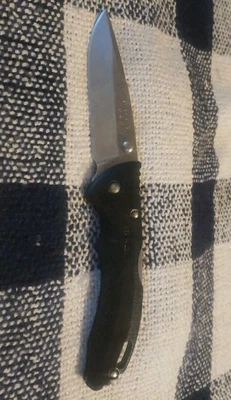 Buck USA 285 Bantam Pocket Knife 2016 Black Lockback TSA Confiscated EDC  - Image 1 of 4