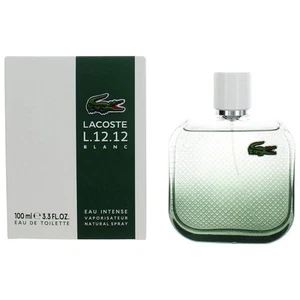Lacoste L.12.12 Blanc Intense by Lacoste men EDT 3.3 / 3.4 oz New in Box - Picture 1 of 1