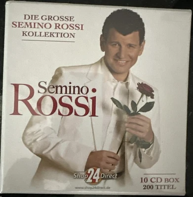 Die Große Semino Rossi Kollektion / 10 CD‘s / 200 Titel / Shop 24 Direkt  / NEU - Bild 1 von 3