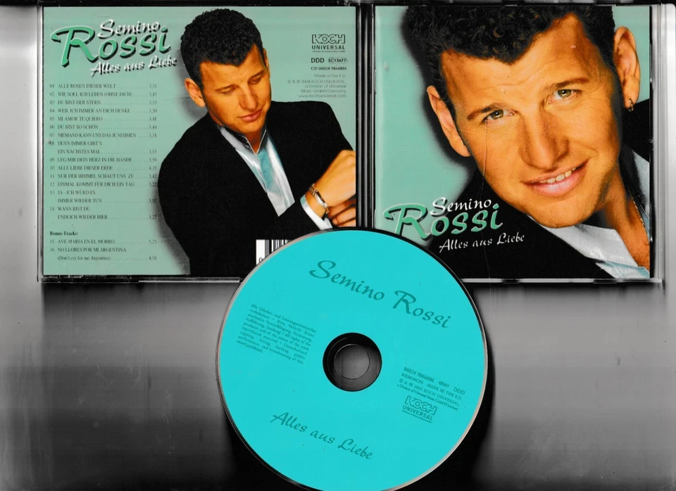 Semino Rossi Alles aus Liebe (2004, 16 tracks) CD Album Zustand Sehr Gut - Bild 1 von 1