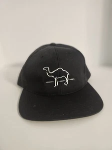 Vintage CAMEL Cigarettes Snapback Hat Cap Trucker Black - Bild 1 von 4