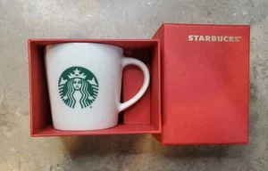 Starbucks Boxed Demi Cup - White with Logo, 3 Fl Oz in original box - Picture 1 of 6