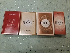 4 Lancôme Perfume Samples—La Vie Est Belle Lelixir, Idole nectar, idole power ++ - Picture 1 of 9