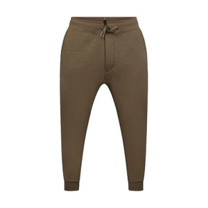 Ralph Lauren Polo Joggers Brown Men's Double Knit Bottoms For Him - Picture 1 of 3
