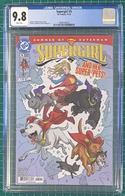SUPERGIRL #5 CVR A SOPHIE CAMPBELL CGC 9.8 - Image 1 of 4