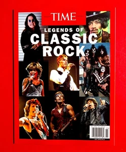 Time Magazine Special: 2025  Legends of Classic Rock OZZY OSBOURNE JIMI HENDRIX - Picture 1 of 10