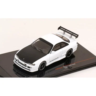 NISSAN 240 SX 1997 WHITE 1:43 Ixo Model Auto Stradali Modellino Nuovo - Immagine 1 di 3
