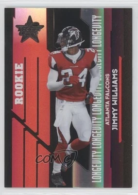 2006 Leaf Rookies & Stars Rookie Longevity Parallel Black /10 Jimmy Williams RC - Image 1 of 2