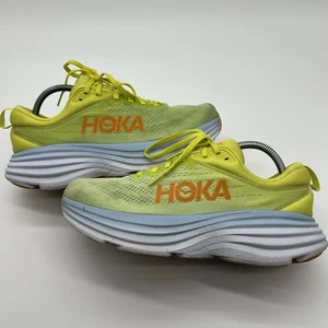 Hoka One One Bondi 8 Amarillo Correr Gimnasio Zapatos 1123202 BEPM Para hombres Talla 8.5 D - Imagen 1 de 12