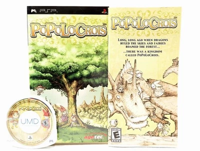 PoPoLoCrois (Sony Playstation Portable PSP, 2005) CIB Complete W/ Manual (19992) - Image 1 of 4