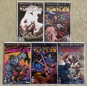 TMNT Teenage Mutant Ninja Turtles Untold Destiny of Foot Clan 1-5 IDW Comics Set - Bild 1 von 6