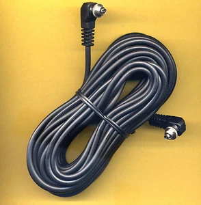 10m Screw Lock Male to Male PC Sync studio Sincro Lead Cord Cavo Heavy Duty - Picture 1 of 1