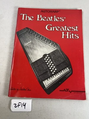 The Beatles Greatest Hits Autoharp Sheet Music Song Book 2F14 - Image 1 of 4