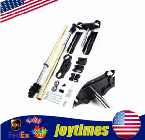 29 Inch Front Forks Shock Triple Tree Clamp Set For Dirt Pit Bike SSR125 KLX110 - Picture 1 of 13