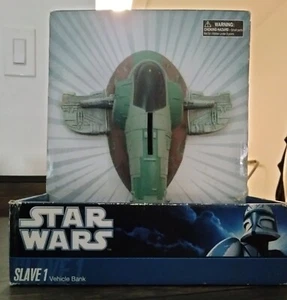 2011 Diamond Select Star Wars Slave 1 Boba Fett Piggy Bank veicolo - Nuovo con scatola - Foto 1 di 5