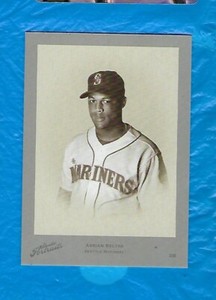 ADRIAN BELTRE 2005 DONRUSS STUDIO LEAF CERTIFIED MATERIALS RARE #10/10