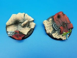 Micro Art Studio COMMISSION  PAINTED TauCeti 50mm bases x2  #1 - Picture 1 of 7