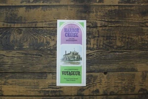 Vintage Tourist Travel Brochure/Leaflet - Harbour Cruise Mississippi - Voyageur - Picture 1 of 3