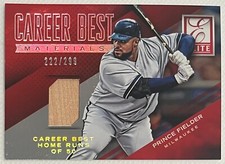 2015 Panini Elite Career Best Materials /299 Prince Fielder #5