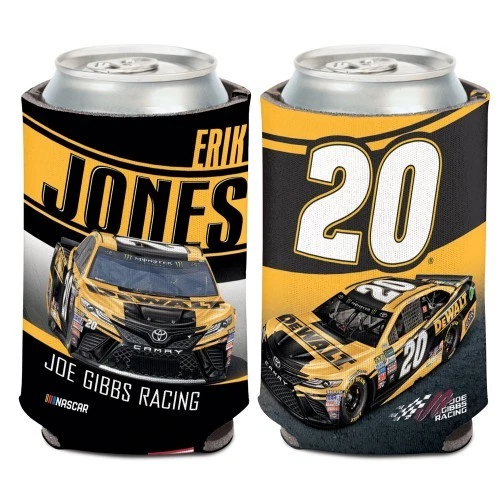Erik Jones 2018 Wincraft #20 DeWalt 12oz Can Coolie FREE SHIP! - Image 1 of 1