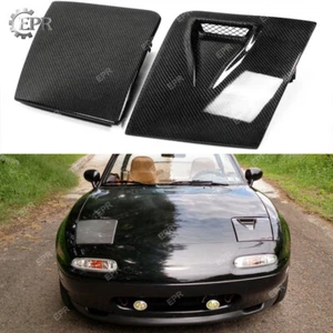 Kits de cubiertas de faros de carbono de 2 piezas para Mazda MX5 NA MK1 Miata (solo ventilado LHS) - Imagen 1 de 10