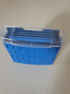 Vintage - Holder for 5 Floppy disks 3.5- Fellowes - Travel Version - Picture 1 of 6