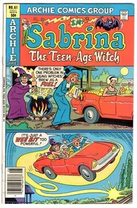 Libro de historie de Sabrina The Teen Age Witch #61 1980 - Imagen 1 de 2