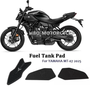 3PIC Rubber Fuel Tank Pad Anti-slip Protector Sticker 2025 For YAMAHA MT-07 MT07 - Picture 1 of 9