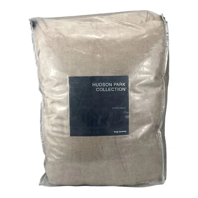 Hudson Park 纹理雪尼尔王封面 RUST $470 — 第 1/4 张图片