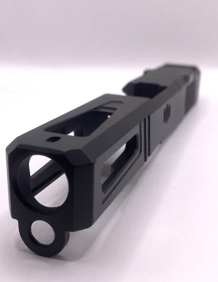STIFFLER MANUFACTURING BLEM Viper For Glock 19 custom Slide gen 1-3 NEWcerakote upper stripped BLACK