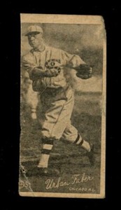 1923 W572 Red Faber Chicago HOF White Sox Baseball Card