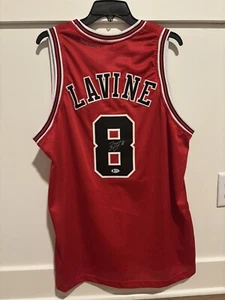 Zach Lavine Authentic Autographed Chicago Bulls Red XL Jersey New, Beckett COA - Picture 1 of 3