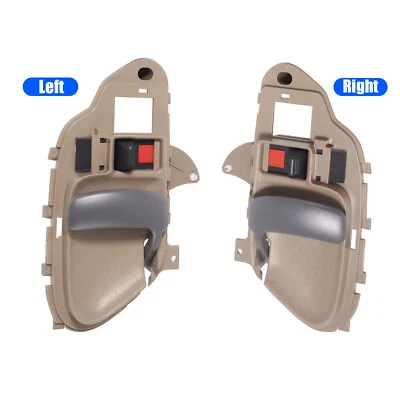 For Chevy GMC C1500 K1500 2Pcs Door Handles Inside Interior Left & Right 77186 Foto 1 de 4