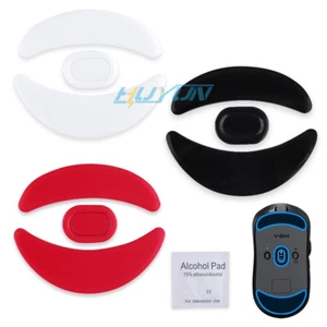 2Sets Curved Edges Mouse Feet Skates for VGN Dragonfly F1 PRO MAX/PRO/MOBA Mouse - Picture 1 of 32