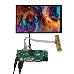 10.1 zoll N101ICG 1280X800 400nit IPS LCD Screen HD DVI VGA Nt68676 LVDs Board - Afbeelding 1 van 5
