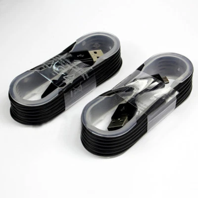 2 x Cable USB de carga rápida de 5 pies para Samsung Galaxy Note4/5 S6/Edge S7 S3 S4 Foto 1 de 2