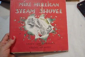 Mike Mulligan And His Steam Shovel Virginia Lee Burton, 1939 hardcover 20th prt - Picture 1 of 9