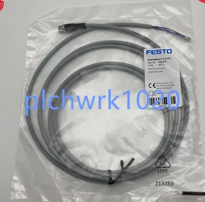 1 PCS NEW IN BOX FESTO NEBU-M8G3-K-2.5-LE3 541333 connecting cable - Image 1 of 4