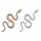 Punk Snake Pin Collar Suit for Brooches Bag Cardigan Hat Scarf Pins for Wo